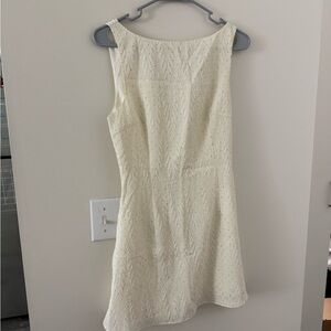 RIHOAS Cream and Pink Sheath Mini Dress for Cocktail Events